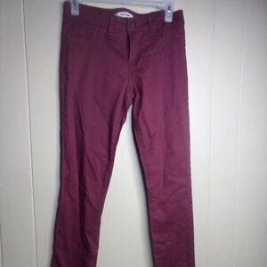 Refuge Skinny Jeans 2 Red Maroon
